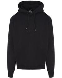 DSquared² - Cool Fit Embossed Maple Leaf Logo Hoodie - Lyst