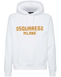 DSquared² - Milano Logo Cool Fit Hoodie - Lyst