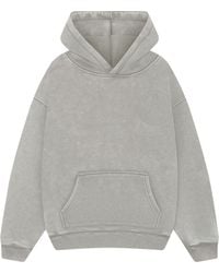 Magrit - Embroidered Acid Wash Hoodie - Lyst