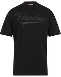 Valentino - Varsity Logo T-Shirt - Lyst