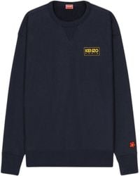 KENZO - Paris Outline Logo Sweatshirt - Lyst