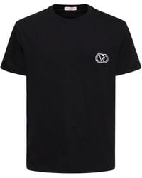 Valentino - Vlogo Signature Patch T-Shirt - Lyst