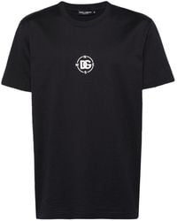 Dolce & Gabbana - Marina Logo Printed T-Shirt - Lyst