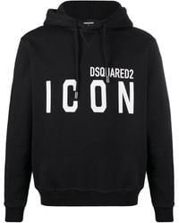 DSquared² - Icon Hoodie - Lyst