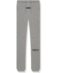 Fear Of God - Essentials Dark Oatmeal Sweatpants (Ss22) - Lyst