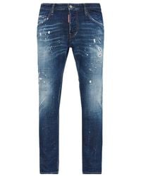 DSquared² - Slim Stretch Denim Pant - Lyst