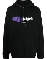 Palm Angels - London Spray Paint Logo Hoodie - Lyst