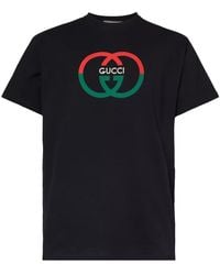 Gucci - Interlocking 'G' Print Oversized T-Shirt - Lyst