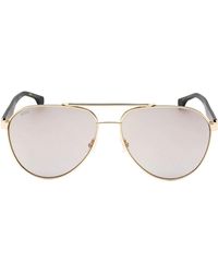BOSS - Metal Frame Sunglasses - Lyst