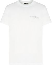Balmain - Vintage Gel Logo T-Shirt - Lyst