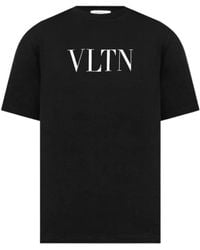 20SSモデル VALENTINO tee tシャツ ロゴ ホワイト 白色 L Valentino Garavani White Cotton Logo Short Sleeve Crew Neck