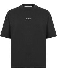 Acne Studios - Small Logo Stamp T-Shirt - Lyst