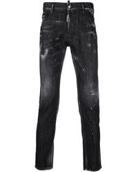 DSquared² - Icon Printed Cool Guy Jeans - Lyst
