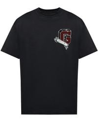 Givenchy - Monogram College Embroidered Logo T-Shirt - Lyst
