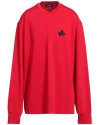 DSquared² - Small Maple Leaf Logo Sweatshirt - Lyst