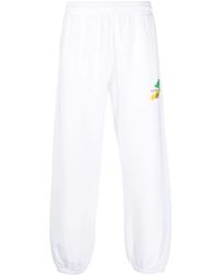 Off-White c/o Virgil Abloh - Off- Brush Arrows Logo Printed Joggers - Lyst