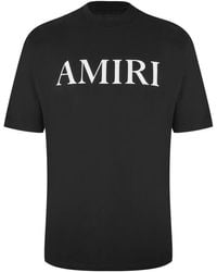 Amiri - Brand-Embellished Crewneck Cotton-Jersey T-Shirt - Lyst