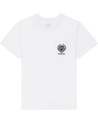 Givenchy - Crest Logo T-Shirt - Lyst