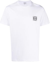 Loewe - Anagram Logo T-Shirt, Short Sleeves, 100% Cotton - Lyst