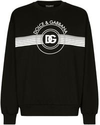 Dolce & Gabbana - Cotton Crew-Neck Sweatshirt For - Lyst
