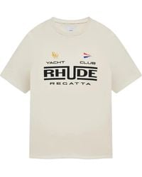 Rhude - Regatta Club T-Shirt - Lyst