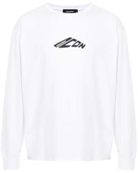 DSquared² - New Generation Icon Logo Sweatshirt - Lyst