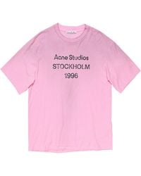 Acne Studios - Stockholm Logo T-Shirt - Lyst