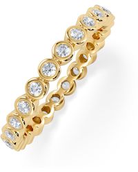 The Diamond Store - Eternity Ring Emily 18K Diamond 0.50Ct H/Si - Lyst