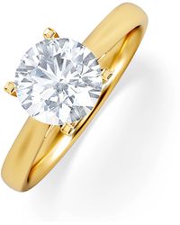 The Diamond Store - 1.50Ct Diamond Engagement Ring Grace Lab F/Vs1 Igi Certified 18K - Lyst