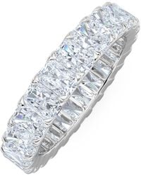 The Diamond Store - Sempre Radiant Cut 3.00Ct Lab Diamond Eternity Ring - Lyst