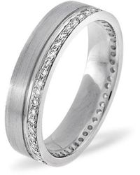 The Diamond Store - 0.27Ct H/Si Diamond 18K Dress Ring - Lyst