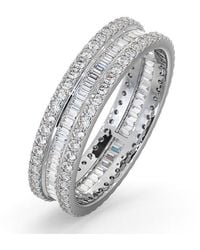 The Diamond Store - Eternity Ring Katie 18K Diamond 1.00Ct H/Si - Lyst