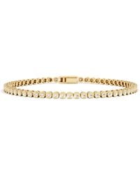 The Diamond Store - 0.50Ct Round Cut Lab Diamond Bezel Tennis Bracelet - Lyst