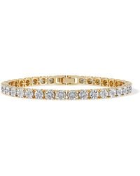 The Diamond Store - Brilliance Lab Diamond Set 1.00Ct Tennis Bracelet - Lyst