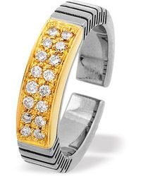 The Diamond Store - 18K Titanium Ring Dia 0.31Ct - Lyst