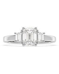 The Diamond Store - Erika Lab Diamond 1.70Ct Emerald Cut Ring - Lyst