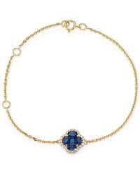 The Diamond Store - Sapphire 1.11Ct And Diamond 18K Alegria Bracelet - Lyst