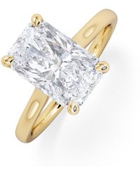 The Diamond Store - Amora Radiant 3.00Ct Lab Diamond Engagement Ring G/Vs1 Set - Lyst
