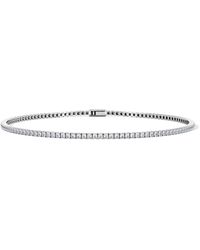 The Diamond Store - 1.5Ct Lab Diamond Tennis Bracelet Claw Set - Lyst