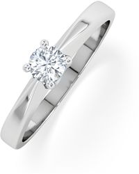 The Diamond Store - Naomi Lab Diamond Engagement Ring 0.25Ct H/Si - Lyst