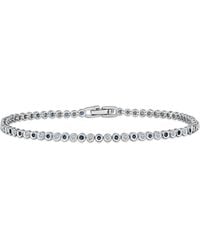 The Diamond Store - 0.43Ct Sapphire And 0.35Ct Lab Diamond Bracelet - Lyst