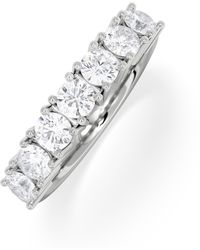 The Diamond Store - Chloe 7 Stone Diamond Eternity Ring 1.00Ct G/Vs - Lyst