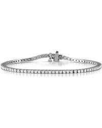 The Diamond Store - Diamond Tennis Bracelet 18K Chloe 2.00Ct G/Vs - Lyst