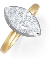The Diamond Store - Muse 2.00Ct Marquise Cut Lab Grown Solitaire Engagement Ring - Lyst