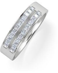 The Diamond Store - Holly 18K Diamond Eternity Ring 0.50Ct H/Si - Lyst