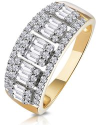 The Diamond Store - 0.85Ct Diamond Asteria Collection Baguette Eternity Ring - Lyst