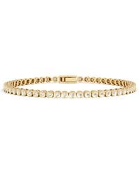 The Diamond Store - 1Ct Lab Diamond Tennis Bracelet Rub Over Style - Lyst