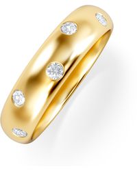 The Diamond Store - Seamless Lab Diamond Ring 0.26Ct - Lyst