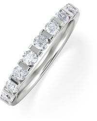 The Diamond Store - Hannah 18K Diamond Eternity Ring 0.50Ct H/Si - Lyst