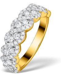 The Diamond Store - Lab Diamond Weave Ring 1Ct H/Si - Lyst